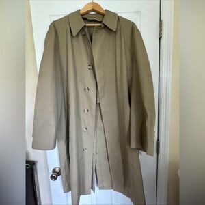 London Fog Men's Beige Trench Coat